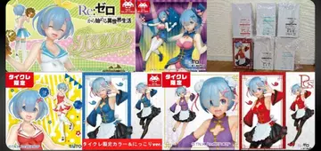 6체 세트 Re: 제로 렘 피규어 묶음 판매