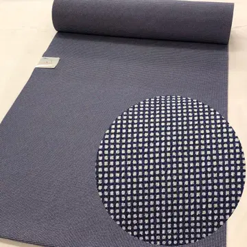 새상품 토레이 실룩 코몬 옷감 에도 코몬 카쿠도시 나스네이비