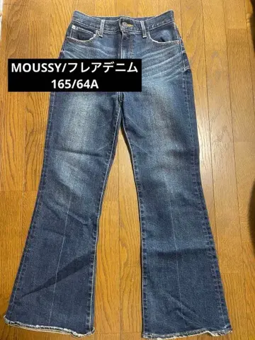 MOUSSY 플레어 데님 165/64A