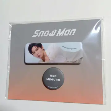 메구로 렌 캔뱃지 2개 세트