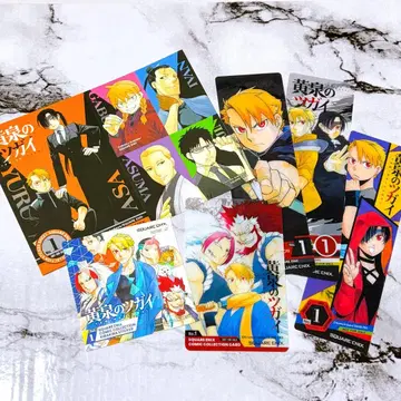 요미노 츠가이 코밋파 코믹 특전 클리어 카드 책갈피 스티커 세트