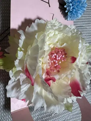 합성 꽃 헤어 액세서리 세트