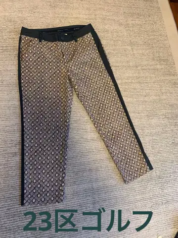 새상품급 23구 골프 기하학 패턴 팬츠 64