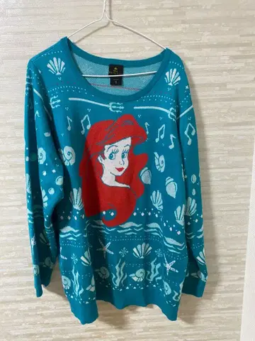 Disney Princess 아리엘 니트 스웨터