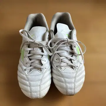 미즈노 모나르시다 네오 축구화 화이트/그린 23.5