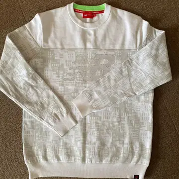 뉴발란스 텍스처 니트 L 화이트