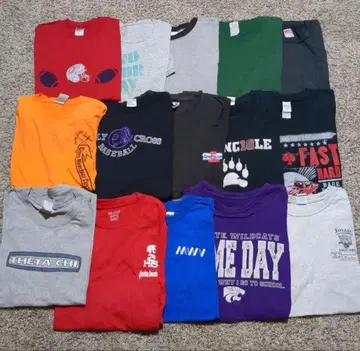 구제 의류 남성용 T셔츠 묶음 판매