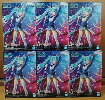 [ 6개 ] 하츠네 미쿠 BANPRESTO EVOLVE 피규어