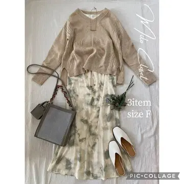 뉴앙스 색상 세트 여성용 의류 묶음 판매 코디 판매 셋업 캐주얼