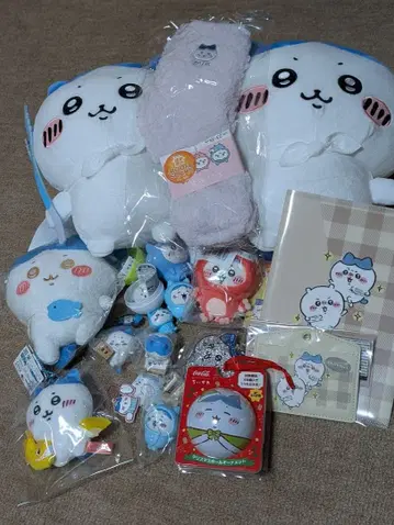 귀여운 치이카와 봉제 인형 세트