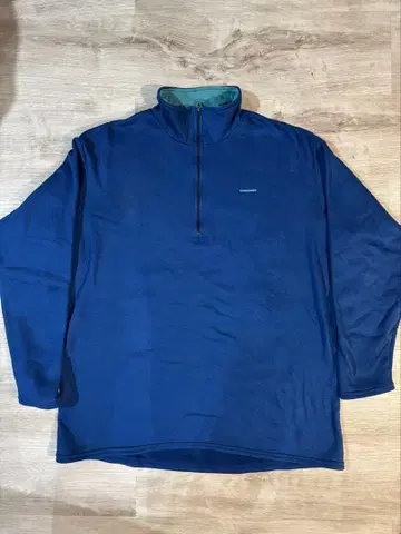 [ USA 제조 ] Patagonia 하프 지퍼 플리스 네이비 XXL