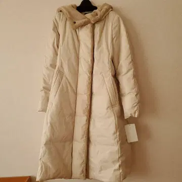 ina gracia 후드 부착 롱 다운 자켓