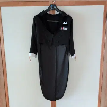 경쟁 댄스용 블랙 연미복