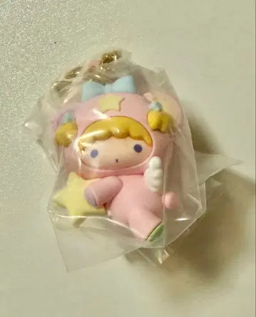 리틀트윈스타 별이 빛나는 밤의 엔젤 시크릿 키링 키키라라