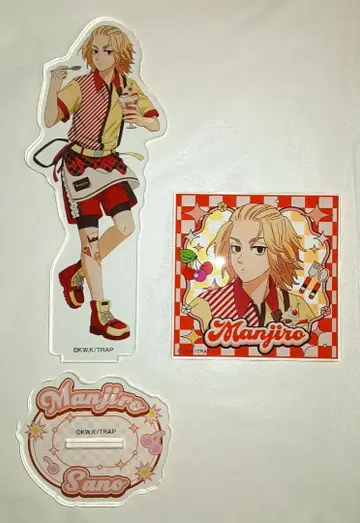 도쿄 리벤저스 캐릭터 카페 사노 만지로 2세트