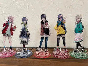 유루캠 오이가와 철도 아크릴 스탠드 전종 세트