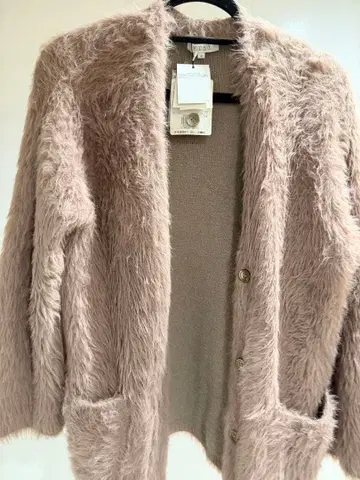 PLST 페더얀 가디건 새상품 그레이지 정가 11000엔