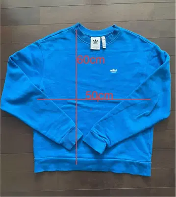 adidasoriginals 파란색 로고 자수 트레이닝복