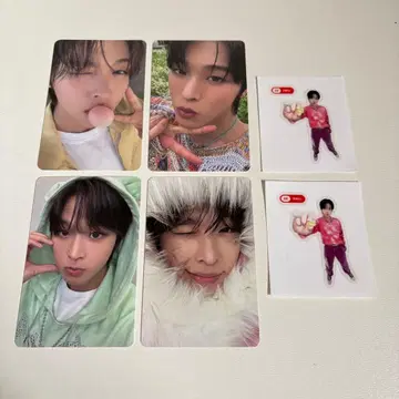 NCT WISH 리쿠 트레이딩 카드 스티커