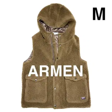[컨디션 최상] ARMEN 보아 베스트 M 브라운 따뜻한 세련된