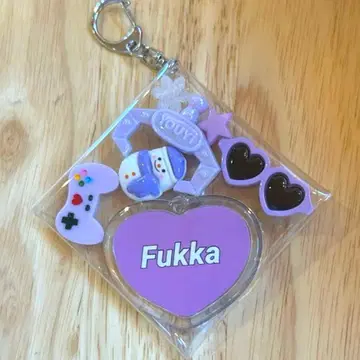 SnowMan 파우치 키링 후카