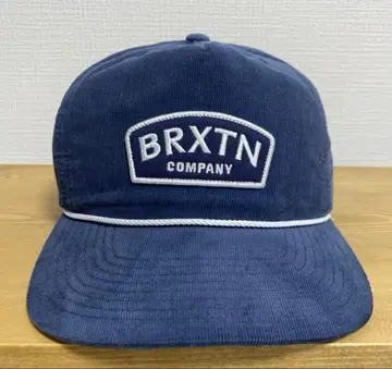 BRXTN 코듀로이 캡 네이비