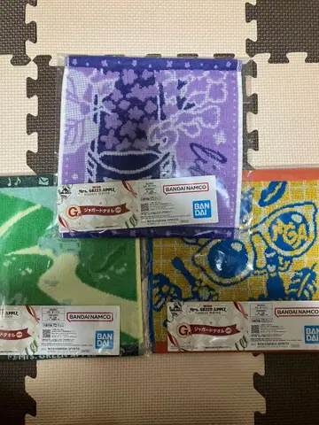 미세스 그린애플 1번 복권 G상 재규어 타월 3장 세트