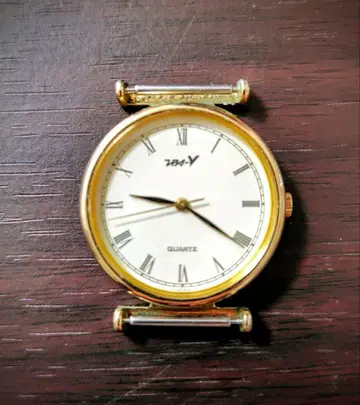 초 레어/TBS 1960년대 로고 아날로그 손목시계 일본제