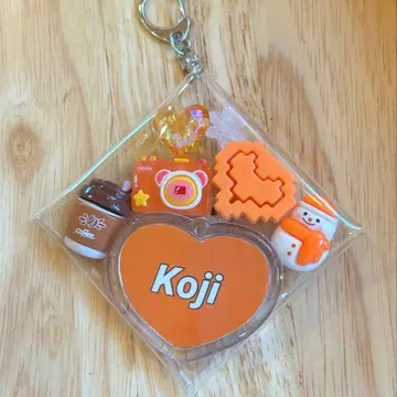 SnowMan 굿즈 파우치 키링 코지군