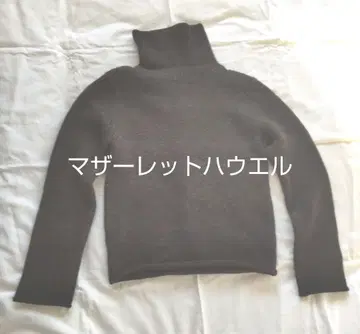 마가렛 하우엘 여성용 니트 터틀넥 스웨터