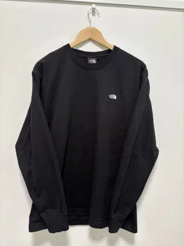 THE NORTH FACE 블랙 긴팔 티셔츠 L NT82135