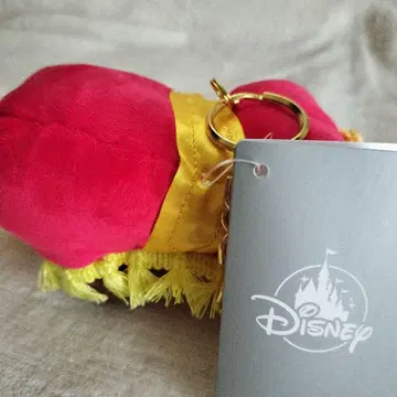 Disney 플러시 키체인 미녀와 야수 술탄 강아지 의자