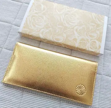 황궁 장지갑 골드 금