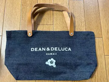 DEAN & DELUCA 다크 블루 토트백