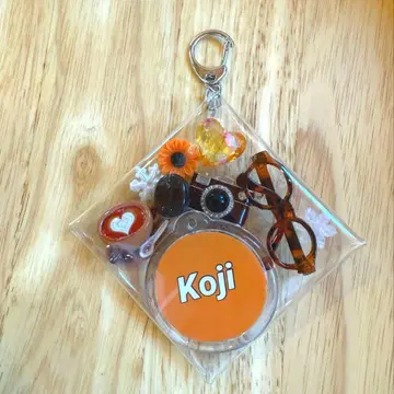 SnowMan 파우치 키링 코지군