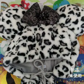 디즈니 리조트 레오파드 무늬 화이트.블랙 (새상품.미사용)