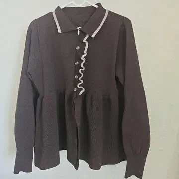 RMAF 헤플럼 다크 브라운 셔츠