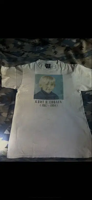 90's 오리지널 닐바나 Kurt Cobain 빈티지 T셔츠