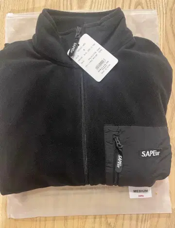 SAPEUR 사풀 플리스 자켓 M