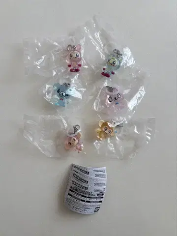 나루미야 캐릭터즈 메지루시 액세서리 6점 세트