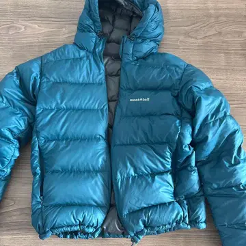 라이트 알파인 다운 후드티