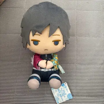 빅 포핏 봉제 인형 토미오카 기유 새상품, 미사용 택 포함 프라이스