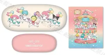 코지코지 X 산리오 캐릭터즈 집합 안경 케이스 (크로스 포함) 인기!!