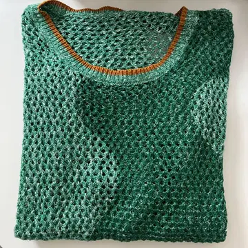 넉넉한 인테리어 메쉬 니트 pamm