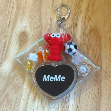 SnowMan 담은 파우치 키링 메메