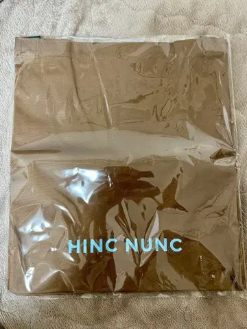 [ 미사용 새상품 ] HINC NUNC 토트백 백 브라운