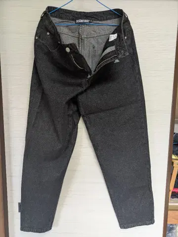 DOUBLE STEAL 다크 그레이 데님 XL