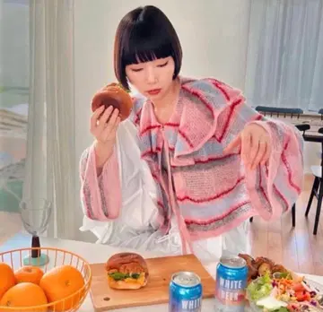 Poppy 아사기니요 니트 가디건