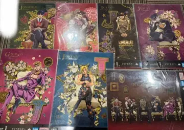 제일복권 죠죠월드 죠죠 I상 클리어 포스터 컴플리트