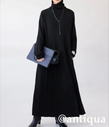 안티카 니트 롱 원피스